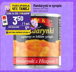 Polomarket Mandarynki w syropie oferta