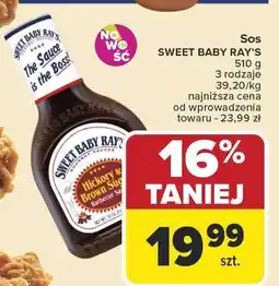 Carrefour Market Sos Sweet Baby Ray's oferta