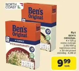 Carrefour Market Ryż Ben's Original 4x125g oferta