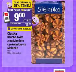 Polomarket Ciastka kruche twist z nadzieniem czekoladowym Sielanka oferta