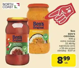 Carrefour Market Sos Ben's Original 400g oferta