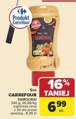 Carrefour Market Sos Carrefour Samourai 340g oferta