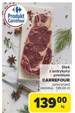 Carrefour Market Stek z antrykotu premium Carrefour oferta