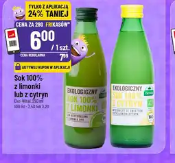 Polomarket Sok 100% z limonki lub z cytryn oferta