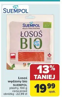 Carrefour Market Łosoś wędzony bio plastry 100g Suempol oferta