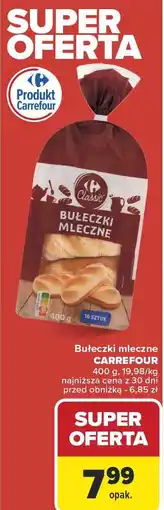 Carrefour Market Bułeczki mleczne CARREFOUR 400g oferta