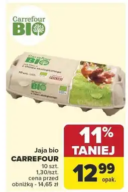 Carrefour Market Jajka bio Carrefour 10 szt oferta