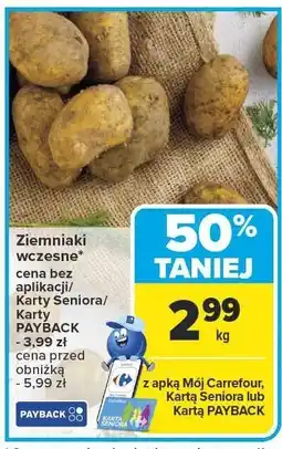 Carrefour Market Ziemniaki wczesne Carrefour Market oferta