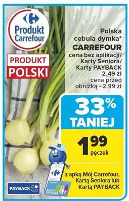 Carrefour Market Cebula dymka pęczek Carrefour oferta