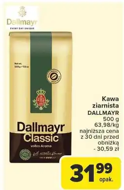 Carrefour Market Kawa ziarnista Dallmayr Classic 500g oferta