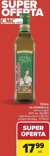 Carrefour Market Oliwa La Española extra virgin 500ml oferta