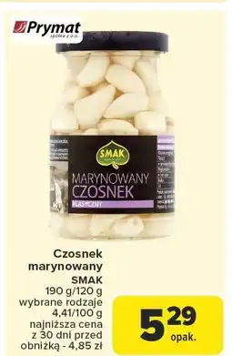 Carrefour Market Czosnek marynowany SMAK 190g oferta