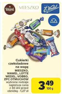 Carrefour Market Cukierki czekoladowe na wagę Mieszko oferta