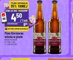 Polomarket Piwo Kormoran wiśnia w piwie oferta