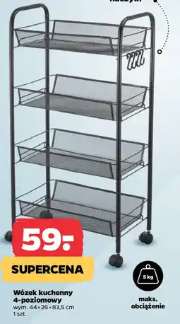 Netto Wózek kuchenny 4-poziomowy oferta