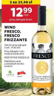 Stokrotka Market Wino Fresco, Fresco Frizzante oferta