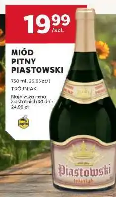 Stokrotka Market Miód Pitny Piastowski oferta