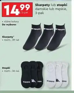 Biedronka Skarpety lub stopki oferta