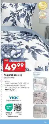 Biedronka Komplet pościeli satynowej oferta