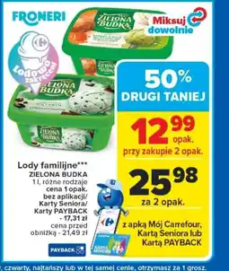 Carrefour Lody familijne Zielona Budka oferta