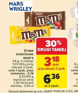 Carrefour Draże orzechowe M&M's oferta