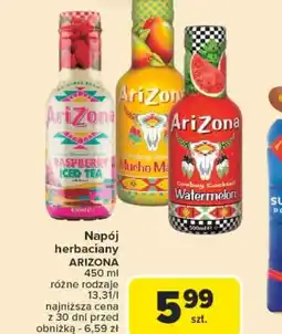 Carrefour Napój herbaciany Arizona oferta