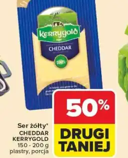 Carrefour Ser żółty Cheddar Kerrygold oferta