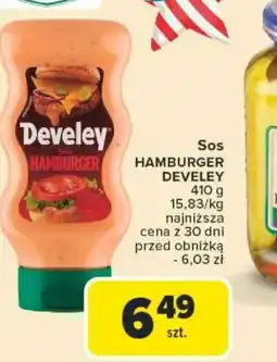 Carrefour Sos Hamburger Develey oferta