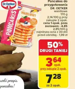 Carrefour Pancakes do przygotowania Dr. Oetker oferta