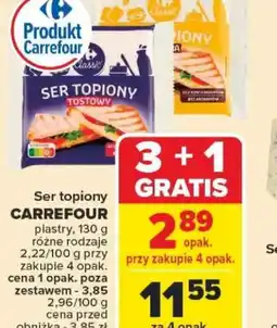 Carrefour Ser topiony Carrefour oferta