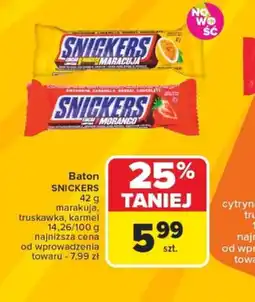 Carrefour Baton Snickers oferta