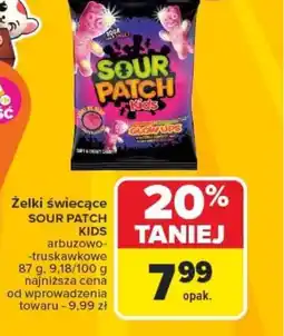 Carrefour Zelki świecące Sour Patch Kids oferta