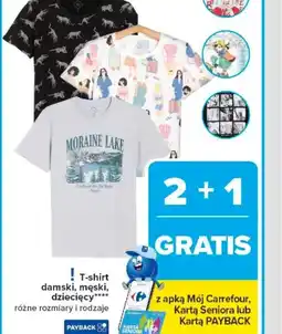 Carrefour T-shirt damski, męski, dziecięcy oferta