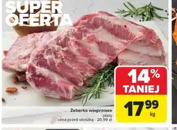 Carrefour Zeberka wieprzowe oferta