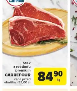 Carrefour Stek z rostbefu premium Carrefour oferta