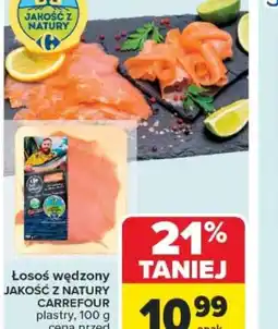 Carrefour Losoś wędzony oferta