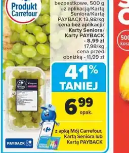 Carrefour Winogrona jasne Carrefour oferta