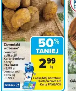 Carrefour Ziemniaki wczesne oferta