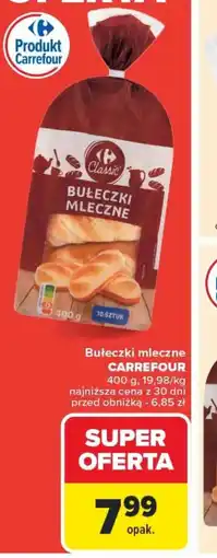 Carrefour Bułeczki mleczne Carrefour oferta