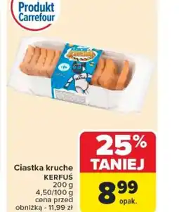 Carrefour Ciastka kruche Kerfuś oferta