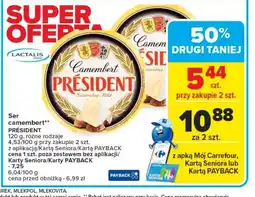 Carrefour Ser Camembert President oferta