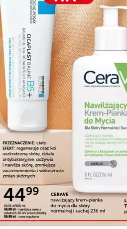 Ziko Dermo Cerave nawilżający krem-pianka do mycia oferta