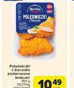 Carrefour Polędwiczki z kurczaka panierowane Morliny oferta