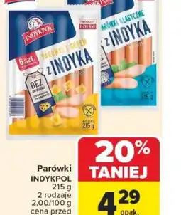 Carrefour Parówki Indykpol oferta