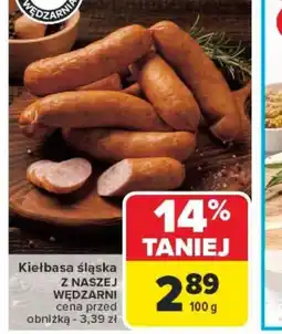 Carrefour Kiełbasa śląska oferta