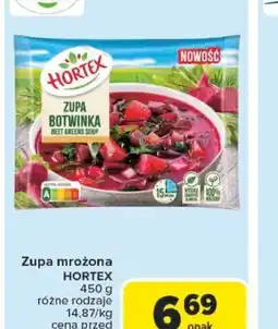 Carrefour Zupa mrożona Hortex oferta