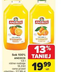 Carrefour Sok 100% Andros oferta