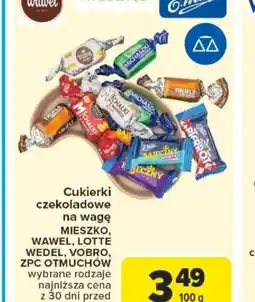 Carrefour Cukierki czekoladowe na wagę oferta
