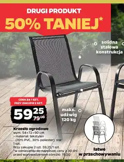 Netto Krzesło ogrodowe oferta