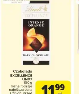 Carrefour Czekolada Excellence Lindt oferta